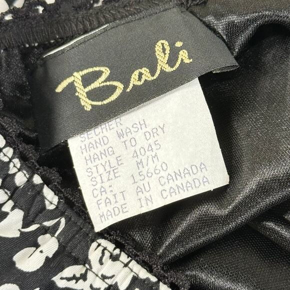 90s Y2k Floral Dot Ruffle Tiered Belted Skirt Dark Coquette Retro Rockabilly M - Picture 5 of 6